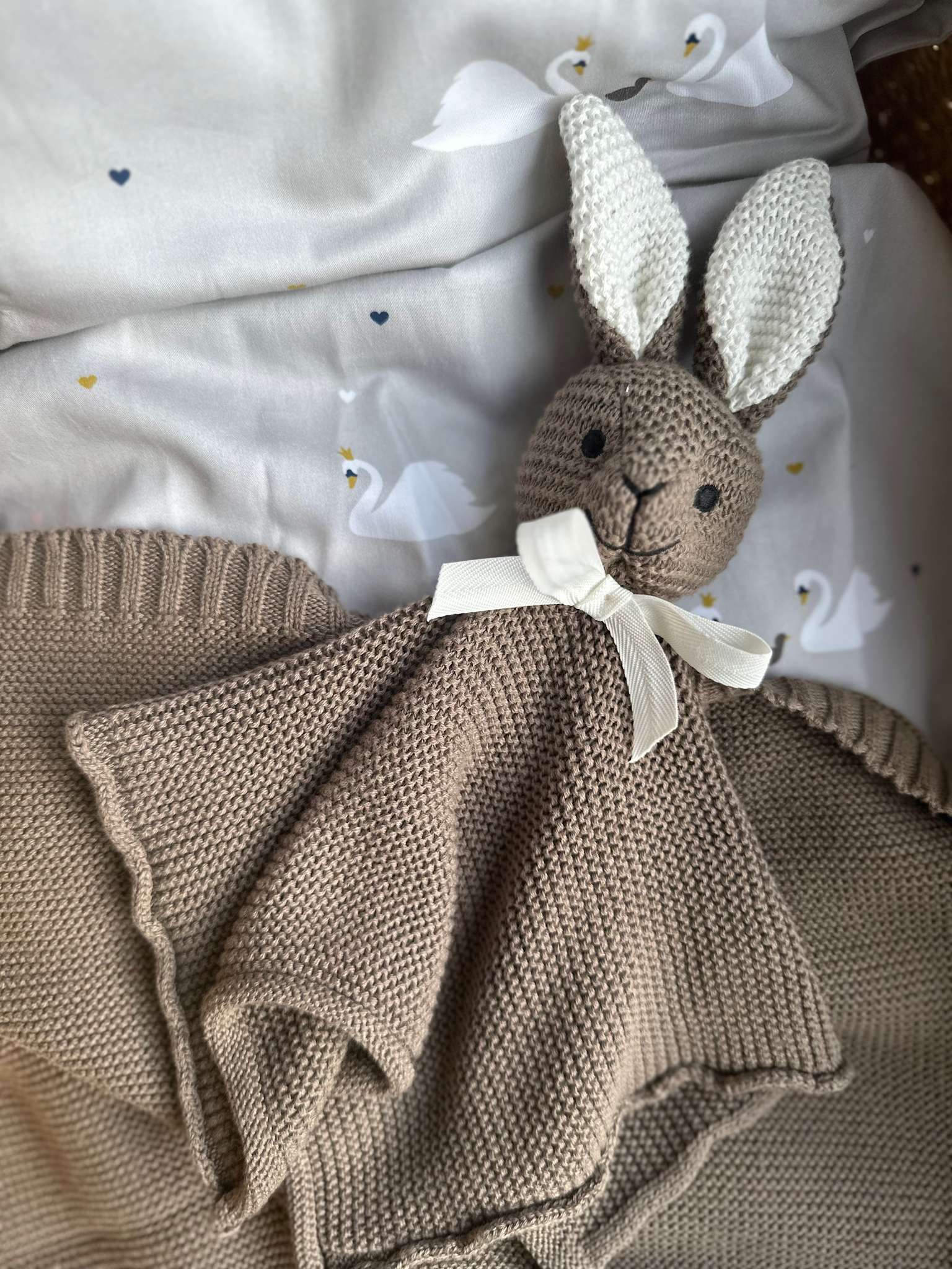 Cuddly toy - Rabbit - Wood