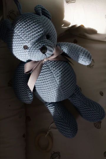 Teddy bear with music - Misty Blue