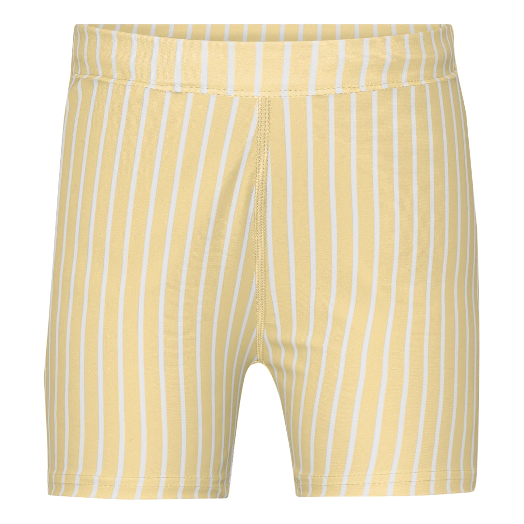 Badebukser - Banana Cream Striped - UV50+