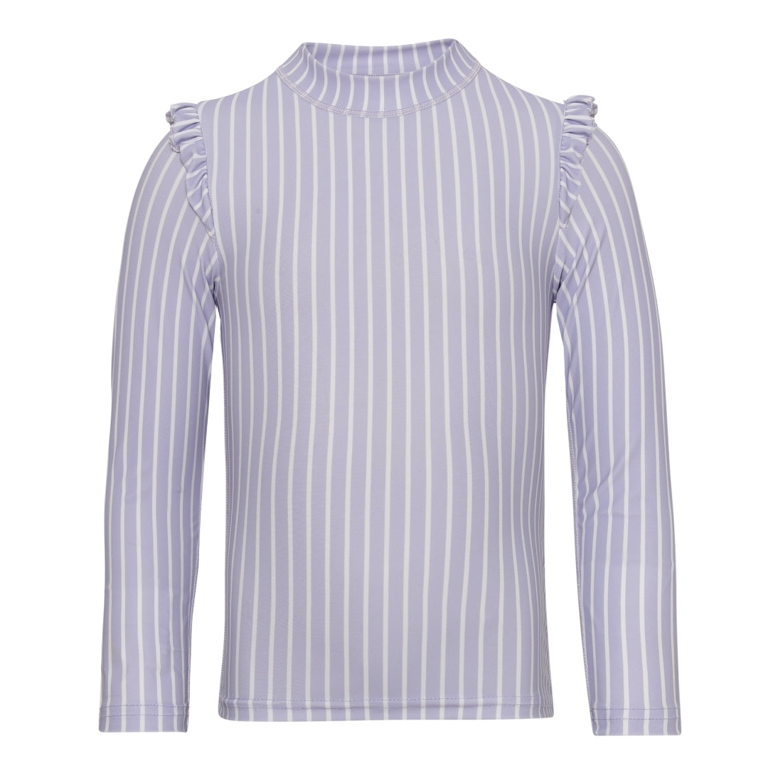 Badebluse - Lucy Lavender Striped - UV50+