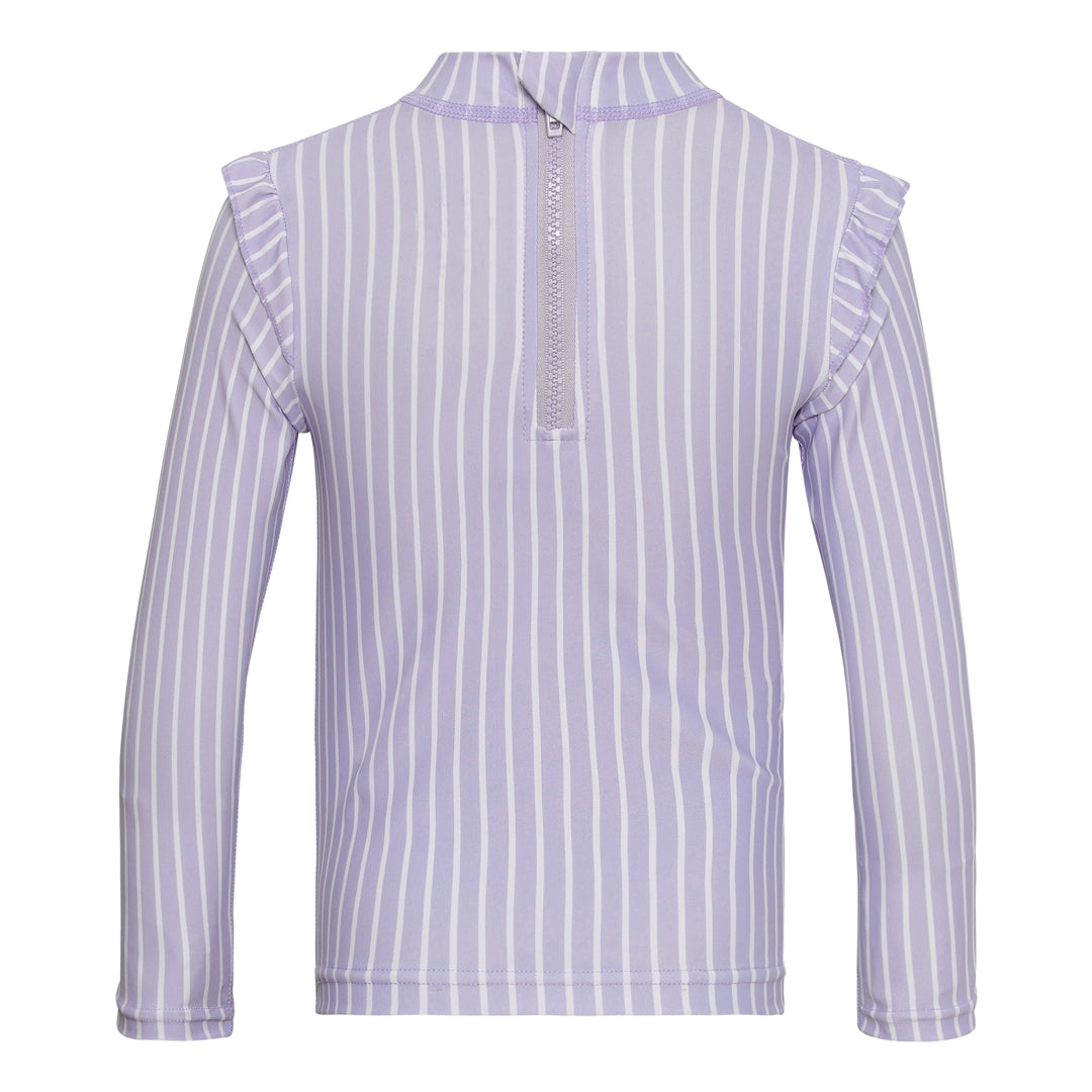 Badebluse - Lucy Lavender Striped - UV50+